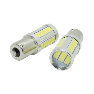 Auto LED žárovka BA15S 33 SMD 5630 P21W / Ba15s