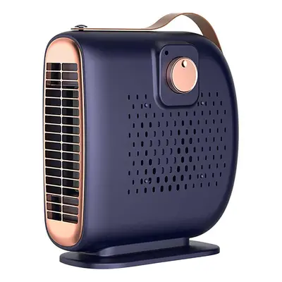 JM-115 | Retro elektrické topení, mini ventilátorové topení, farelka | 2 rychlosti | 500W | Modr