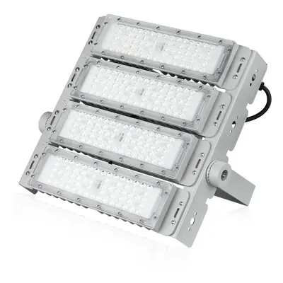 TMN-200W-STŘÍBRNÁ | Profesionální halogenová LED | Výkonné osvětlení sportovních hal, továren, d