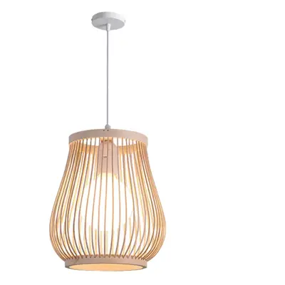 Ručně vyráběná závěsná bambusová lampa | BOHO | Čínský lustr