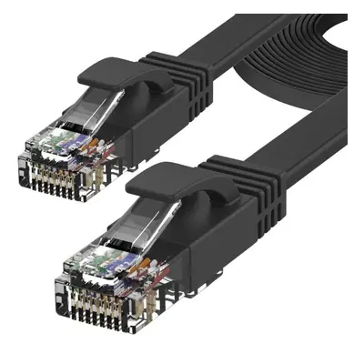 Cat6a-5M | Ethernet LAN kabel Ethener Cat. 6a | Propojovací kabel RJ45 5M černá