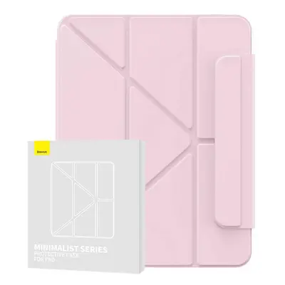 Baseus Minimalistické magnetické pouzdro pro Pad Air4/Air5 10,9″ (baby pink)