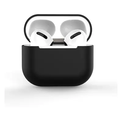 Pouzdro pro AirPods 2 / AirPods 1 silikonové měkké pouzdro na sluchátka černé (pouzdro C)