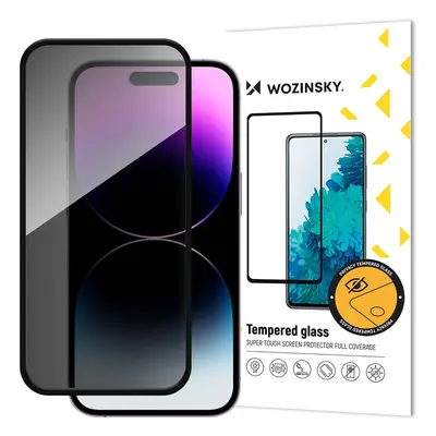 Wozinsky Privacy Glass soukromé tvrzené sklo s antišpionážním filtrem pro iPhone 16 Plus