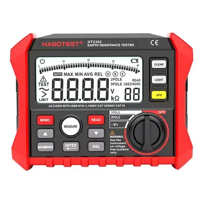 Měřič zemního odporu Habotest HT2302