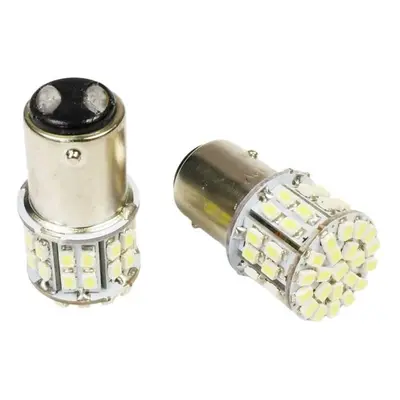 Auto LED žárovka BA15S 50 SMD 1206 PY21W / BAU15S