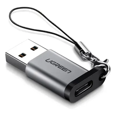 Adaptér USB 3.0 na USB-C 3.1 PD UGREEN (šedý)