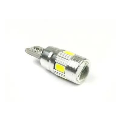 Auto LED žárovka W5W T10 6 SMD 5630 SUPER CAN BUS LENS