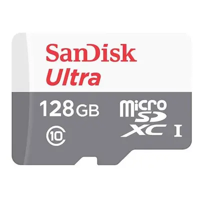 Paměťová karta SanDisk Ultra Android microSDXC 128GB 100MB/s Class 10 UHS-I (SDSQUNR-128G-GN6MN)