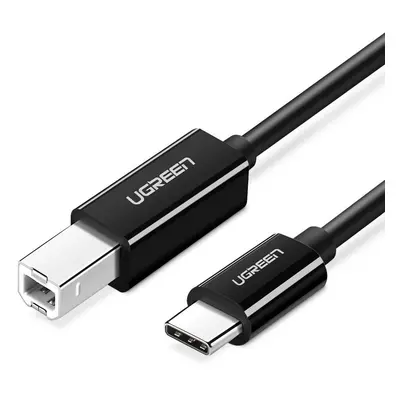 Tiskový kabel USB 2.0 C-B UGREEN US241 2m (černý)