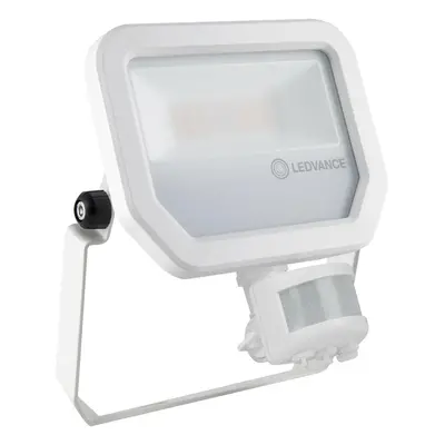 Reflektor LED 20W 2400lm 3000K IP65 Bílý s čidlem pohybu i soumraku LEDVANCE Floodlight