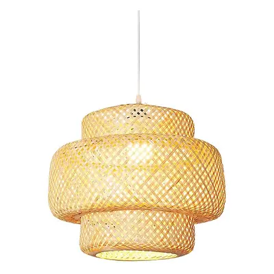 Ručně vyráběná závěsná bambusová lampa | BOHO | Čínský lustr