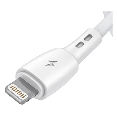 Kabel USB na Lightning Vipfan Racing X05, 3A, 1m (bílý)