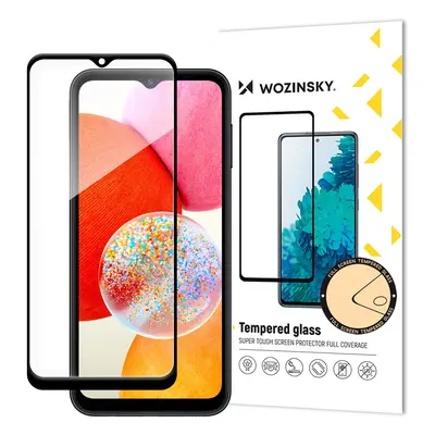 Wozinsky Full Glue tvrzené sklo s černým rámečkem pro Samsung A15 / A15 5G