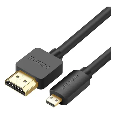 UGREEN HD127 micro HDMI - HDMI 4K 3D 1,5 m kabel (černý)