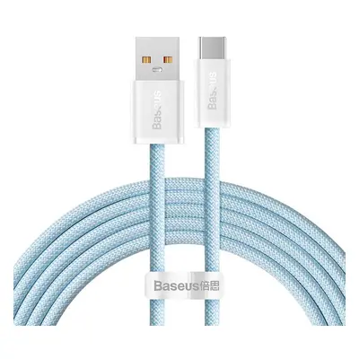 Kabel Baseus Dynamic Series z USB na USB-C, 100 W, 2 m (modrý)