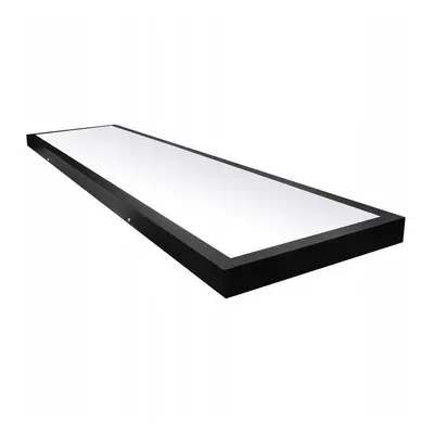 Přisazený LED panel 120x30 černý 60w 3000K