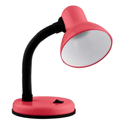 Stolní lampa s nastavitelným ramenem E27 Růžová