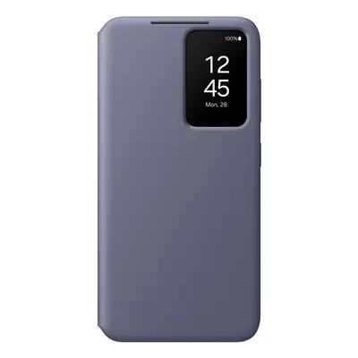 Samsung Smart View Peněženka EF-ZS921CVEGWW s flipovým krytem pro Samsung Galaxy S24 - fialová