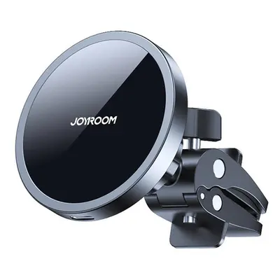 Joyroom JR-ZS240 držák do mřížky auta s indukční nabíječkou Qi (černý)