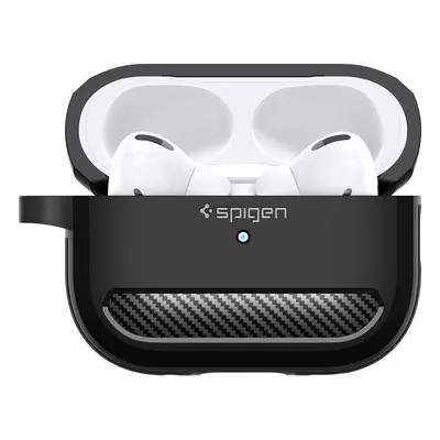 Pouzdro Spigen Rugged Armor pro Apple AirPods Pro 1 / 2 - matně černé