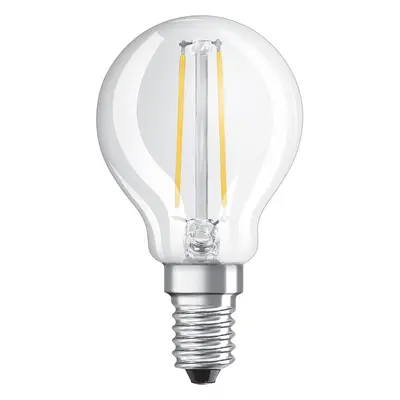 LED žárovka LED E14 P45 CL 2,5W = 25W 250lm 2700K Teplá 300° Filament OSRAM STAR