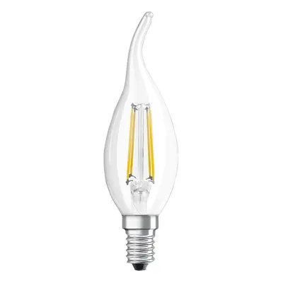 LED žárovka LED E14 BA35 3,4W = 40W 470lm 2700K Teplá 300° CRI90 Filament OSRAM SUPERSTAR+ Stmív