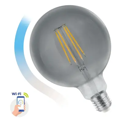 LED GLOB G125 4,9W E-27 COG 230V CCT(4000K-6500K)+DIMM MODERNSHINE WI-FI/BT SPECTRUM SMART