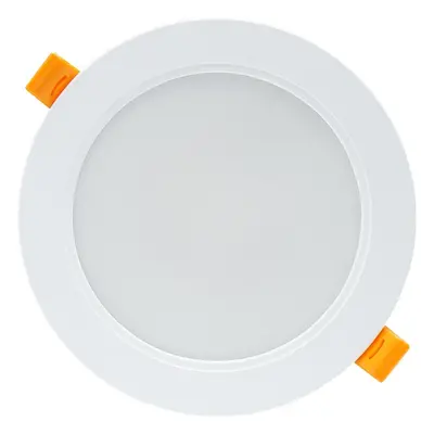 DURE 3 DOWNLIGHT 12W Neutrální bílá 230V 110DEG IP54 IK06 145X34 Bílá ROUND INTEGRATED DRIVER