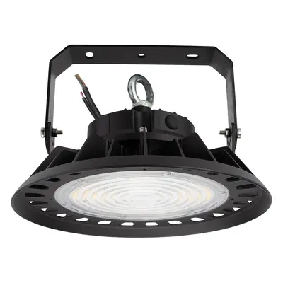 PLATEO 3 HIGH BAY 100W Neutrální bílá 230V 90DEG IP65 IK08 270X160MM Černá 5Y WARRANTY DALI