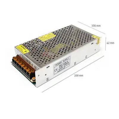 Napájecí zdroj pro LED pásky 15A 180W 12V DC plech