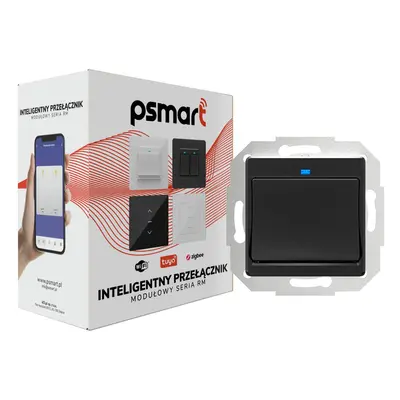 PSMART Switch 1 obvod RM černý ZigBee TUYA