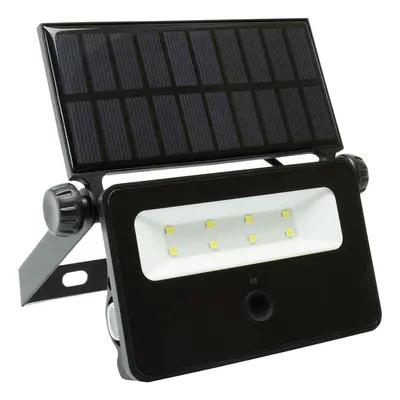 NOCTIS SOLARIS MINI FLOODLIGHT 2W Studená bílá 110DEG IP65 175X145X30MM Černá