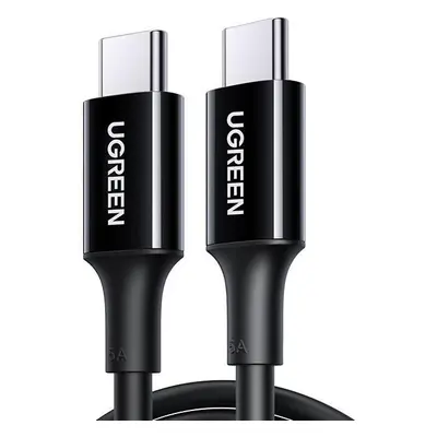 Kabel USB-C na USB-C UGREEN US300, 100W, 5A, 1m (černý)