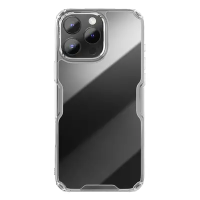 Pouzdro Nillkin Nature Pro pro iPhone 16 Pro - průhledné bílé