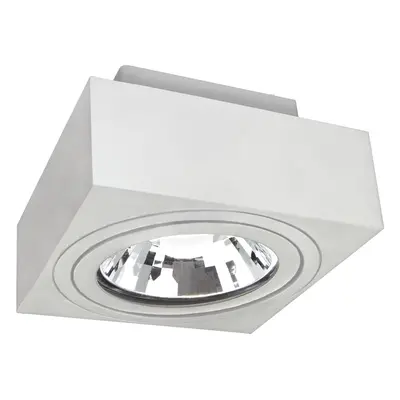 MIRORA AR111 SURFACE GU10 250V IP20 145X145X85MM Bílá SQUARE ADJUSTABLE SPOT