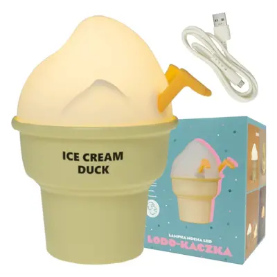 Dětská LED noční lampa ICE-DUCK