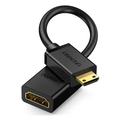 Ugreen propojovací kabel HDMI (samice) - mini HDMI (samec) 4K 60 Hz Ethernet HEC ARC audio 32 ka