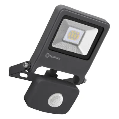 Reflektor LED 10W 800lm 3000K IP65 šedý s čidlem pohybu LEDVANCE