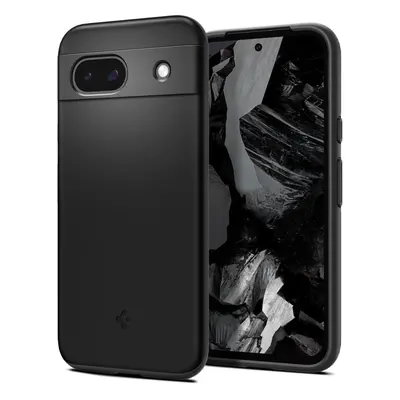 Pouzdro Spigen Thin Fit pro Google Pixel 8A - matně černé