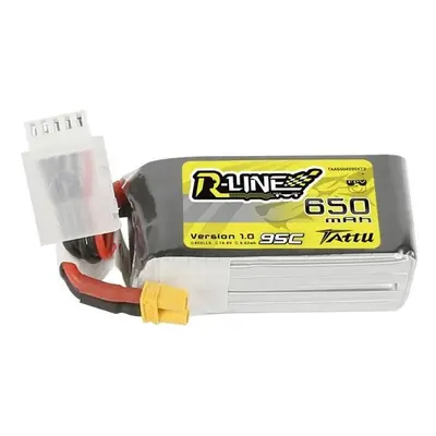 Baterie Tattu R-Line 650mAh 14,8V 95C 4S1P XT30