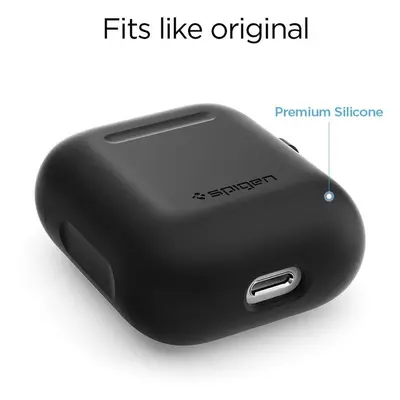 Pouzdro Spigen pro AirPods 1/2 - černé