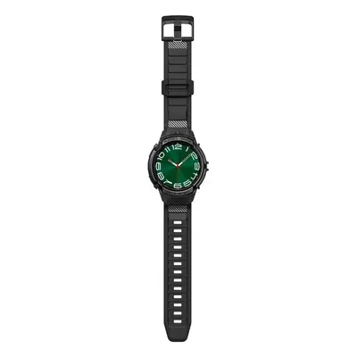 Pouzdro s řemínkem Spigen Rugged Armor Pro pro Samsung Galaxy Watch 6 Classic (47 mm) - černé