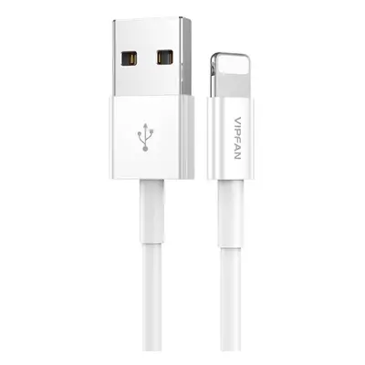 Kabel USB na Lightning Vipfan X03, 3A, 1m (bílý)