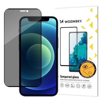 Wozinsky Privacy Glass tvrzené sklo pro iPhone 12 Pro / iPhone 12 s filtrem proti špehování souk