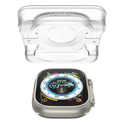 Spigen Glas.tR EZ Fit tvrzené sklo pro Apple Watch Ultra (49 mm) - 2 ks.