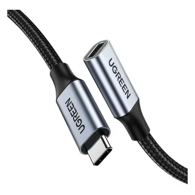 UGREEN US372 Prodlužovací kabel USB-C 3.1 Gen2, 4K, 100 W, 0,5 m (černý)