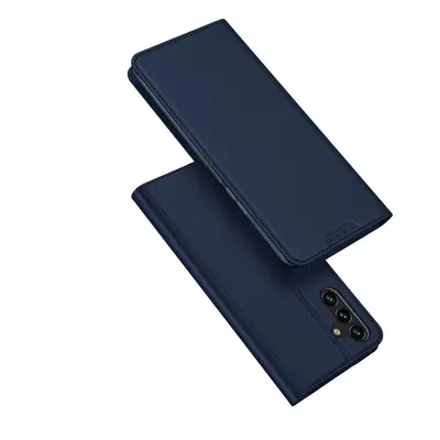 Dux Ducis Skin Pro pouzdro Samsung Galaxy A14 4G / 5G flip cover card wallet stand blue