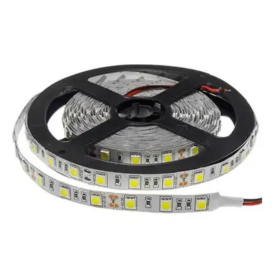 LED pásek 5m 14,4W/m 60ks/m 5050 STUDENÁ