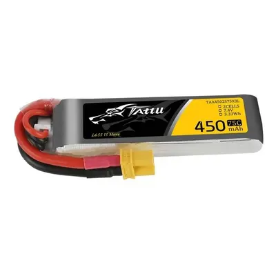 Baterie Tattu 450mAh 7,4V 75C 2S1P Long XT30